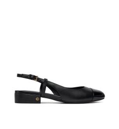 Снимка на MICHAEL Michael Kors Сандали Perla Flex Sling Flat 40R4PLFP1L Черен