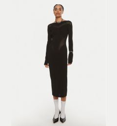 Снимка на Patrizia Pepe Плетена рокля 8A1348 K195 K103 Черен Slim Fit