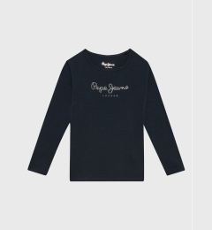 Снимка на Pepe Jeans Блуза Hana Glitter PG501364 Тъмносин Regular Fit