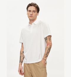 Снимка на Pepe Jeans Тениска с яка и копчета Harper PM542157 Бял Regular Fit