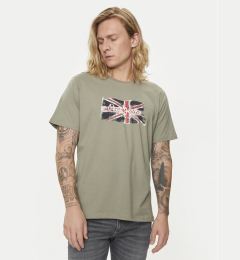 Снимка на Pepe Jeans Тишърт Clag PM509384 Зелен Regular Fit