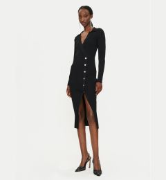 Снимка на PINKO Плетена рокля Viscosa Mix 104033 A239 Черен Slim Fit