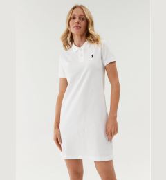 Снимка на Polo Ralph Lauren Ежедневна рокля Polo Shirt Shop 211799490017 Бял Regular Fit