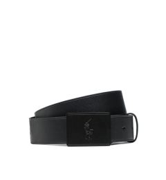 Снимка на Polo Ralph Lauren Мъжки колан 36mm Pp Plaque Belt 405691693005 Черен