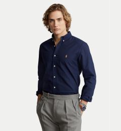 Снимка на Polo Ralph Lauren Риза 710767828003 Тъмносин Slim Fit