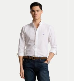 Снимка на Polo Ralph Lauren Риза 710928255002 Бял Custom Fit