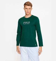 Снимка на Polo Ralph Lauren Тениска на пижама 714899614007 Зелен Regular Fit