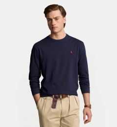 Снимка на Polo Ralph Lauren Тениска с дълъг ръкав 710671467057 Тъмносин Classic Fit