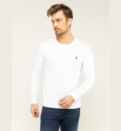 Снимка на Polo Ralph Lauren Тениска с дълъг ръкав Classics 710671468004 Бял Custom Slim Fit