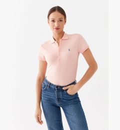 Снимка на Polo Ralph Lauren Тениска с яка и копчета 211870236007 Оранжев Slim Fit