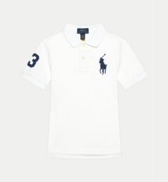 Снимка на Polo Ralph Lauren Тениска с яка и копчета 322703635099 Бял Regular Fit