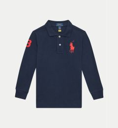 Снимка на Polo Ralph Lauren Тениска с яка и копчета 322703636044 Тъмносин Regular Fit