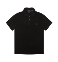 Снимка на Polo Ralph Lauren Тениска с яка и копчета 323547926001 Черен Slim Fit