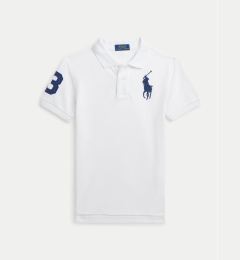 Снимка на Polo Ralph Lauren Тениска с яка и копчета 323708861112 Бял Regular Fit