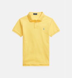 Снимка на Polo Ralph Lauren Тениска с яка и копчета 710536856407 Жълт Slim Fit