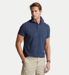 Снимка на Polo Ralph Lauren Тениска с яка и копчета 710548797012 Син Slim Fit