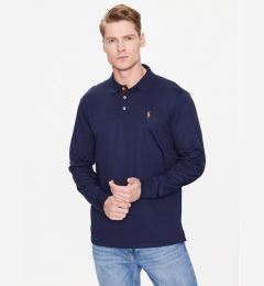 Снимка на Polo Ralph Lauren Тениска с яка и копчета 710671785001 Тъмносин Slim Fit