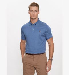 Снимка на Polo Ralph Lauren Тениска с яка и копчета 710713130008 Син Custom Slim Fit