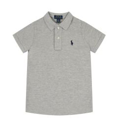 Снимка на Polo Ralph Lauren Тениска с яка и копчета Bsr 322603252 Сив Regular Fit