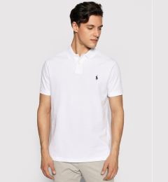 Снимка на Polo Ralph Lauren Тениска с яка и копчета Core Replen 710666998 Бял Custom Slim Fit