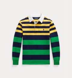 Снимка на Polo Ralph Lauren Тениска с яка и копчета Ls Rugby 323926823001 Жълт Regular Fit