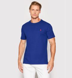 Снимка на Polo Ralph Lauren Тишърт 710671438144 Тъмносин Slim Fit