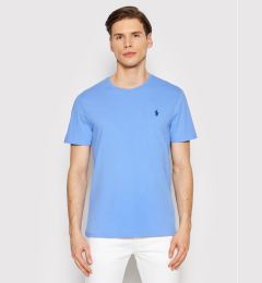 Снимка на Polo Ralph Lauren Тишърт 710671438230 Светлосиньо Custom Slim Fit