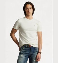 Снимка на Polo Ralph Lauren Тишърт 710671438350 Екрю Custom Slim Fit