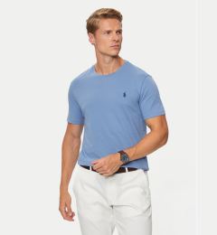 Снимка на Polo Ralph Lauren Тишърт 710671438390 Син Custom Slim Fit