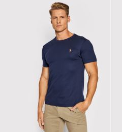 Снимка на Polo Ralph Lauren Тишърт 710740727 Тъмносин Slim Fit