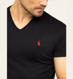 Снимка на Polo Ralph Lauren Тишърт Classics 710671453010 Черен Custom Slim Fit