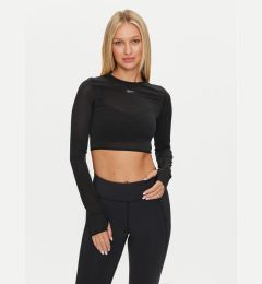 Снимка на Reebok Тениска от техническо трико Studio Mesh LS Top 100075380 Черен Slim Fit