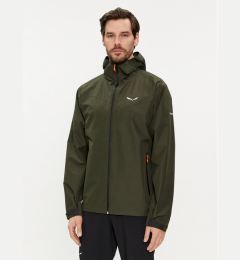 Снимка на Salewa Яке за дъжд Puez 28615 Зелен Regular Fit