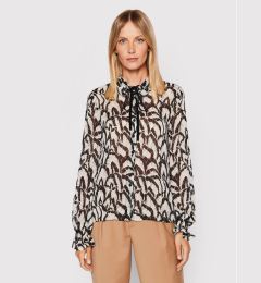 Снимка на The Kooples Блуза FTOP25015K Черен Relaxed Fit