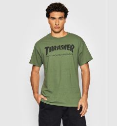 Снимка на Thrasher Тишърт Skatemag Зелен Regular Fit