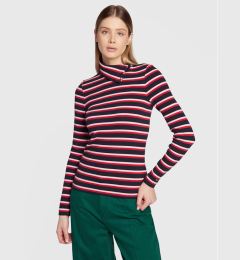 Снимка на Tommy Hilfiger Блуза Button Rib WW0WW37209 Тъмносин Slim Fit