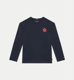 Снимка на Tommy Hilfiger Блуза Sports KB0KB08661 Тъмносин Regular Fit