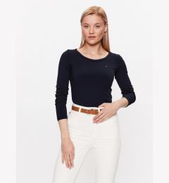 Снимка на Tommy Hilfiger Блуза WW0WW38869 Тъмносин Slim Fit