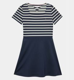 Снимка на Tommy Hilfiger Ежедневна рокля Punto KG0KG07192 D Тъмносин Regular Fit