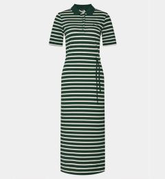 Снимка на Tommy Hilfiger Ежедневна рокля Reg Breton Midi Polo Dress Ss WW0WW42030 Зелен Regular Fit