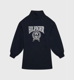 Снимка на Tommy Hilfiger Ежедневна рокля Varsity KG0KG07012 D Тъмносин Regular Fit