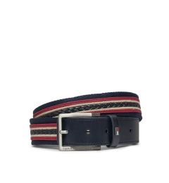 Снимка на Tommy Hilfiger Мъжки колан Oliver Webbing 3.5 AM0AM12049 Тъмносин