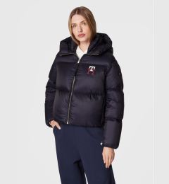 Снимка на Tommy Hilfiger Пухено яке Monogram WW0WW37479 Тъмносин Regular Fit