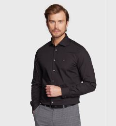 Снимка на Tommy Hilfiger Риза MW0MW25040 Черен Slim Fit