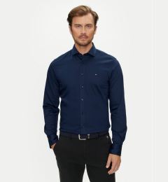 Снимка на Tommy Hilfiger Риза MW0MW35805 Тъмносин Slim Fit