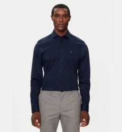 Снимка на Tommy Hilfiger Риза MW0MW36908 Тъмносин Slim Fit