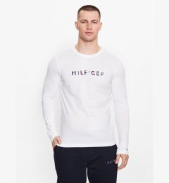 Снимка на Tommy Hilfiger Тениска с дълъг ръкав MW0MW31537 Бял Slim Fit