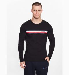 Снимка на Tommy Hilfiger Тениска с дълъг ръкав MW0MW32366 Черен Slim Fit