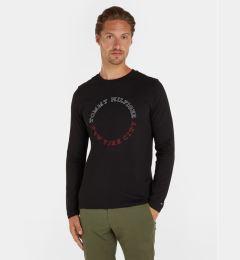 Снимка на Tommy Hilfiger Тениска с дълъг ръкав MW0MW32620 Черен Slim Fit