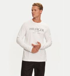 Снимка на Tommy Hilfiger Тениска с дълъг ръкав MW0MW36502 Бял Regular Fit